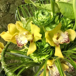 Bukiet z cymbidium